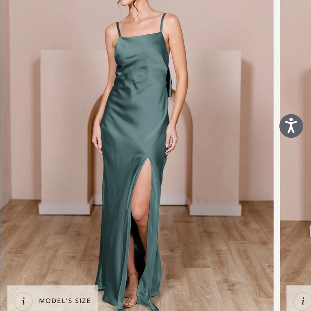 Steph Satin Dress